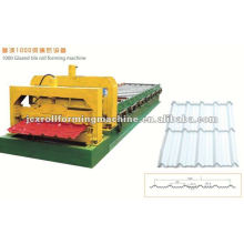 CHINA cnc JCX 1000 glazed tile building metal roof and wall panel roll forming machine